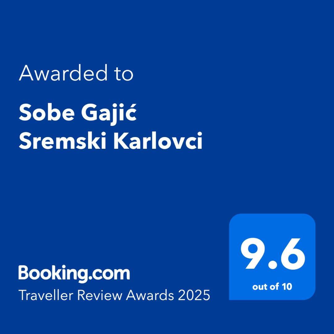 Sobe Gajic Sremski Karlovci Ngoại thất bức ảnh